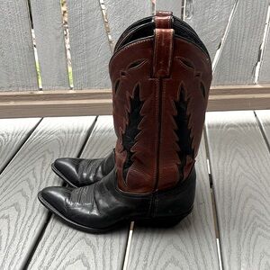 Code West Vintage Cowgirl Boots, Size 7.5